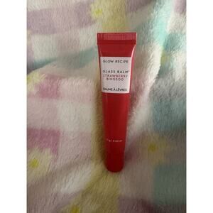 Glow Recipe Glass Balm Lip Balm Strawberry Bingsoo Shine Hydration Brand New
